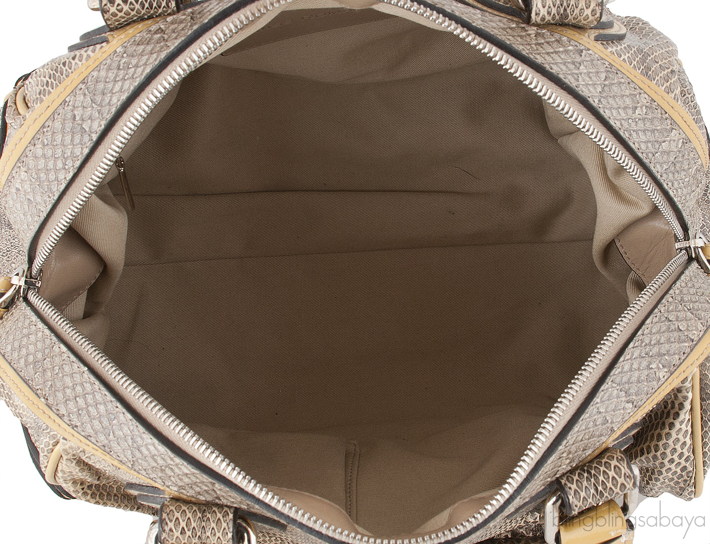 Miss Romantique Python Bag