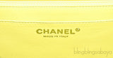 Caviar Jumbo Lime Single Flap Bag