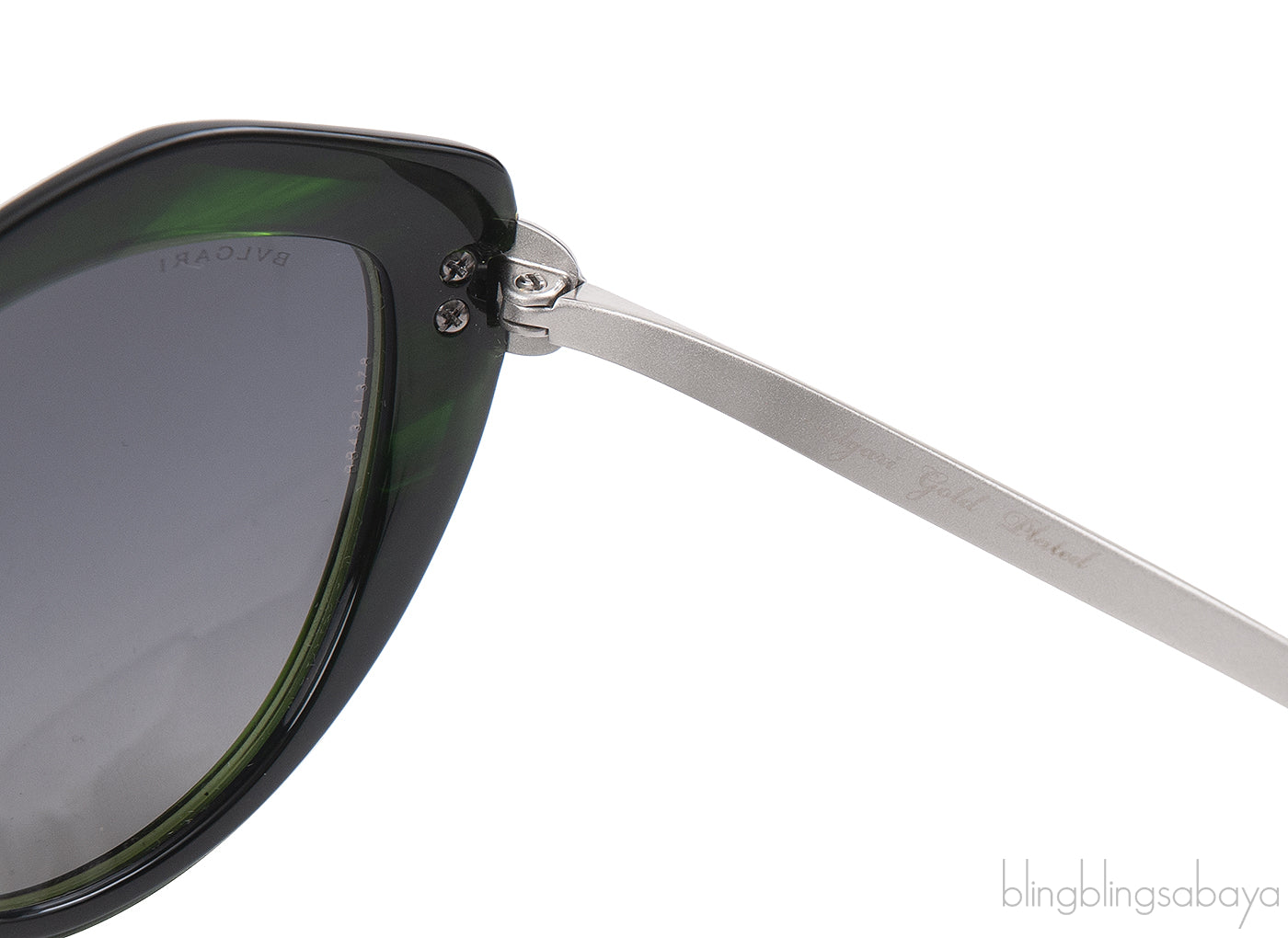 Bvlgari BV8186KB-827-T3 Polarized Green Sunglasses