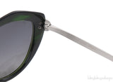 Bvlgari BV8186KB-827-T3 Polarized Green Sunglasses