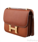 Constance 18 Fauve Barenia Leather