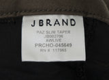 Moss Green Paz Slim Taper Pants