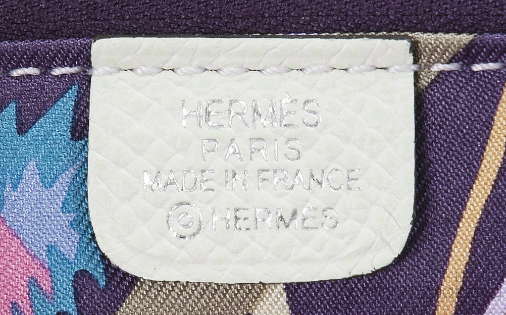 Hermes Vert Fizz Silk\'In Classique Long Wallet