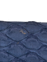 Blue Python Antigona Envelope Clutch