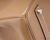 Birkin 35 Gold Taurillon Clem