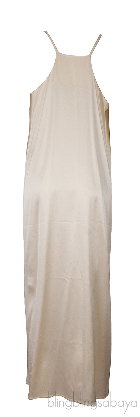 Tasman Silk-Satin Midi Dress