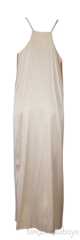 Tasman Silk-Satin Midi Dress
