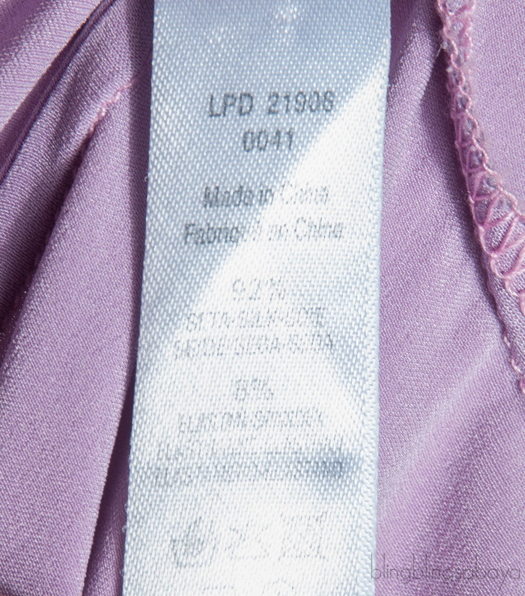 Lilac Satin Cami Dress
