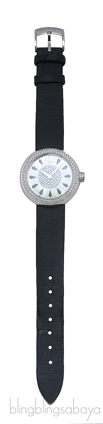 Brilliant Two Rows Diamond Watch