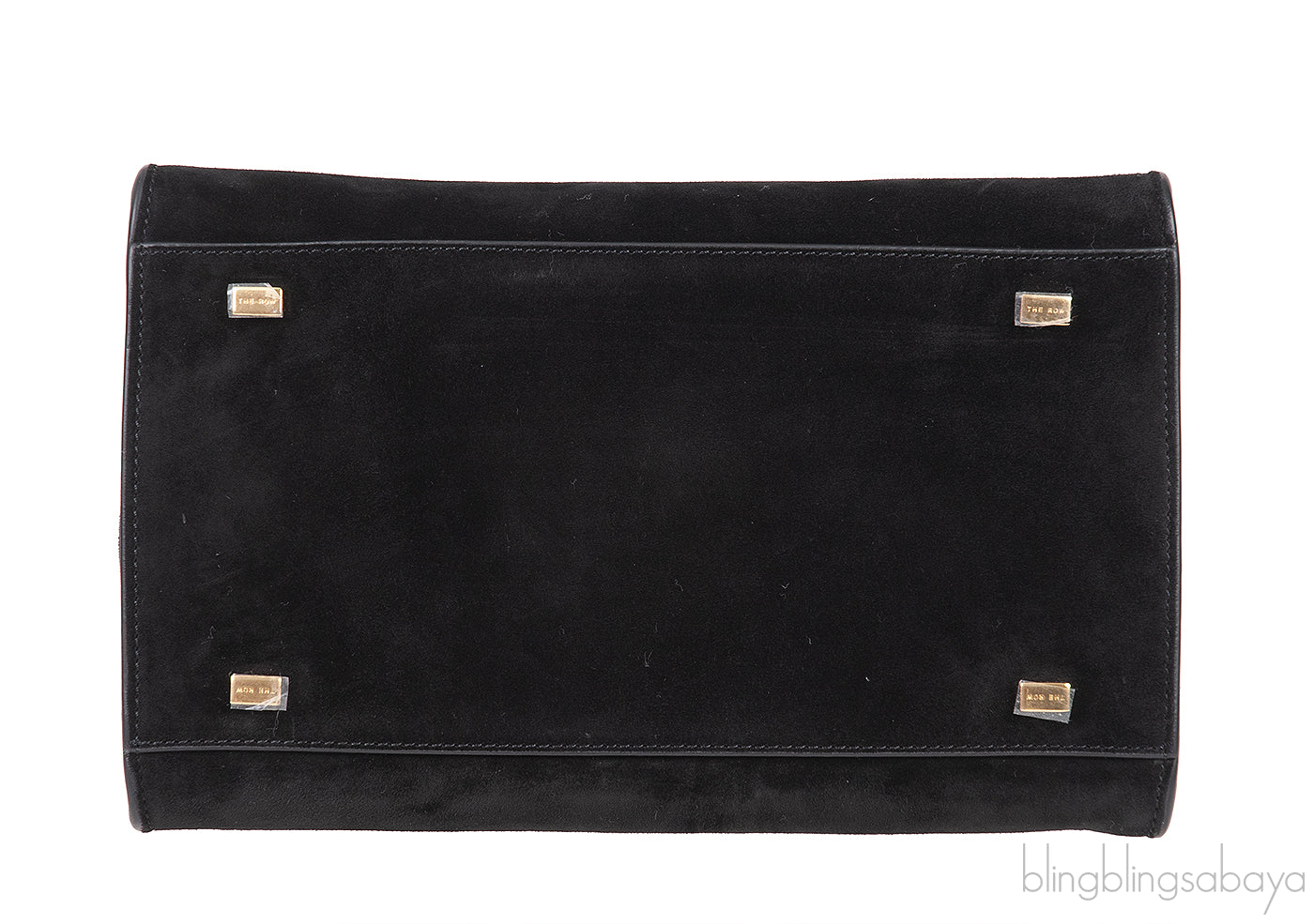 Soft Margaux 10 Black Suede Leather Bag