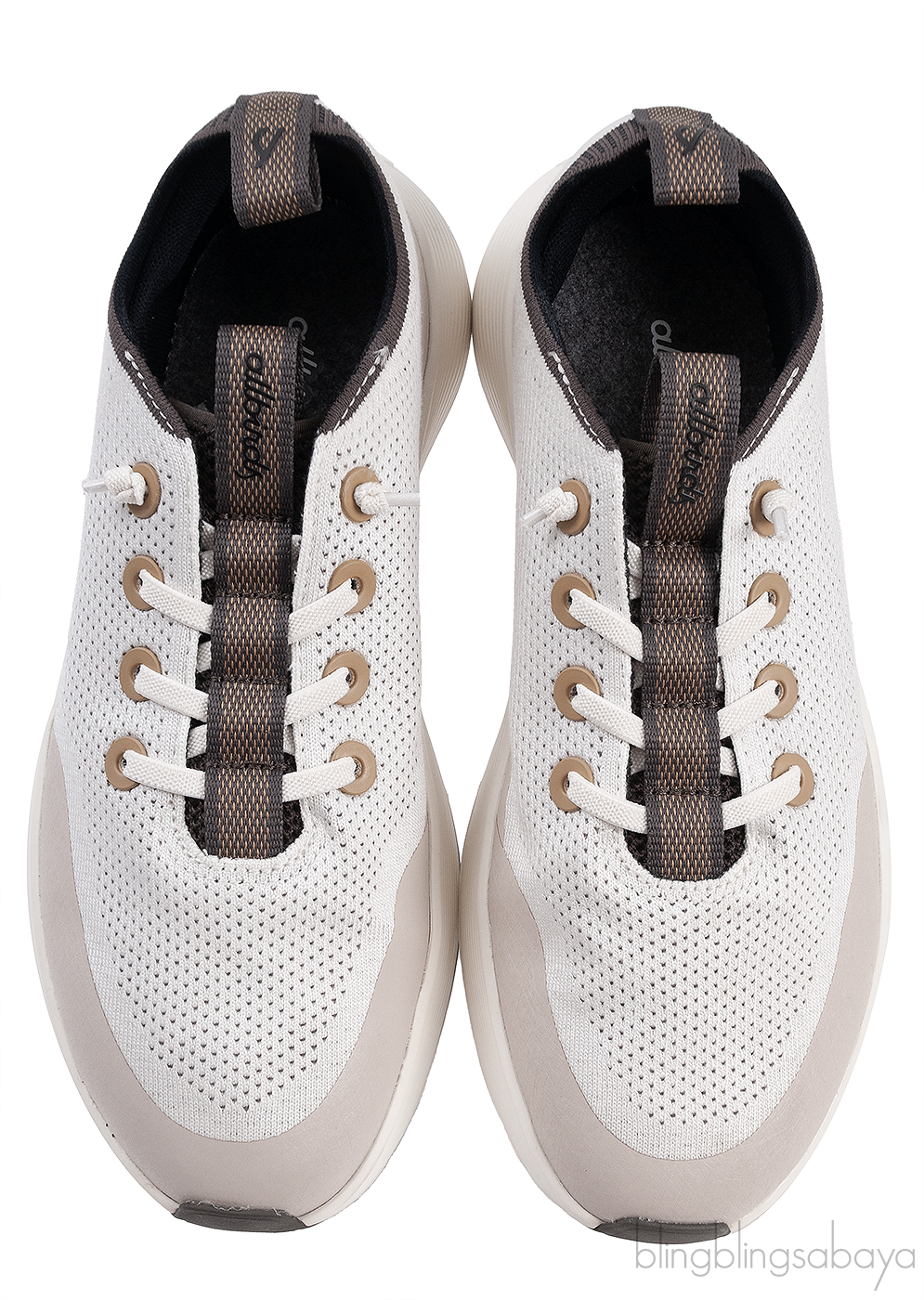 Allbirds Womens Tree Runner Go White/Grey Sneakers