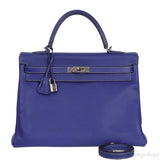 Kelly 35 Blue Iris Epsom Retourne PHW