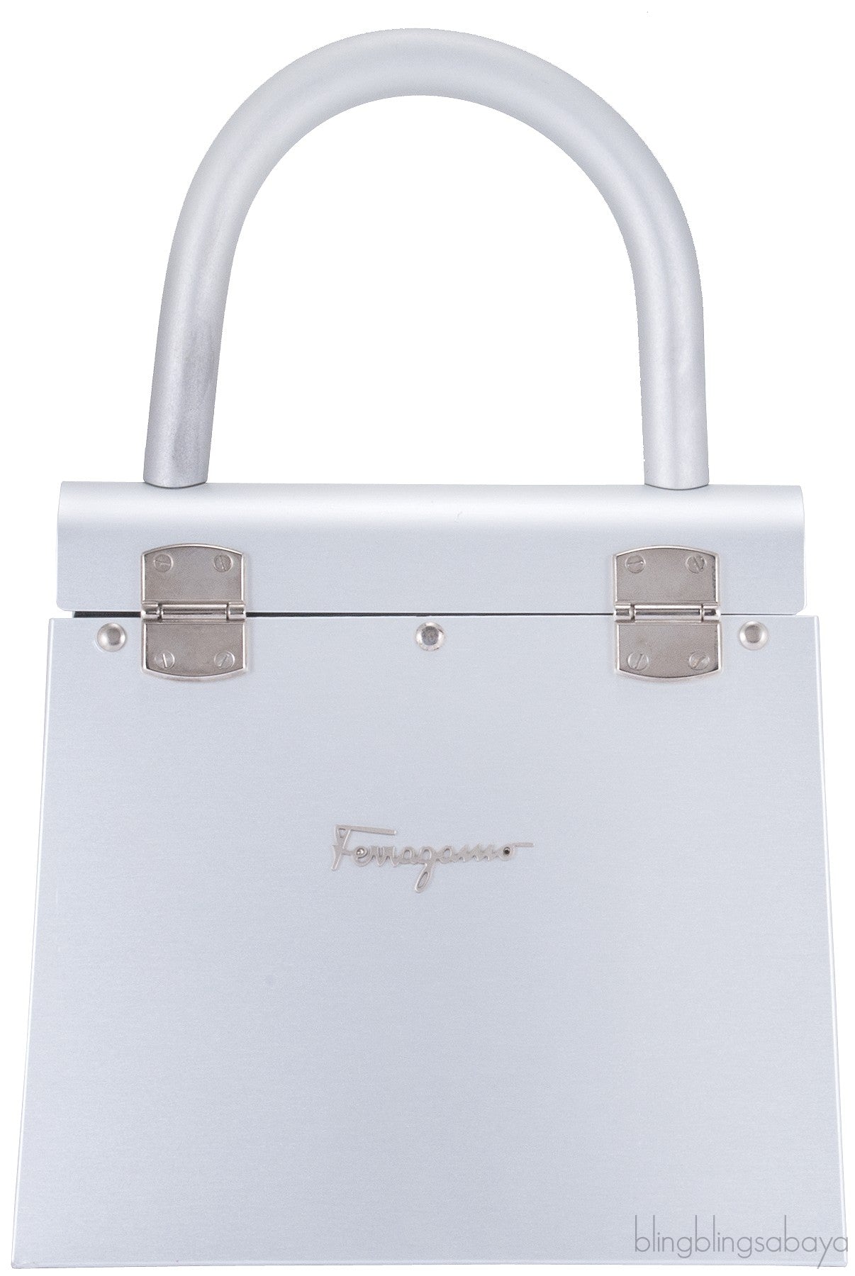 Silver Metal Vintage Mini Bag