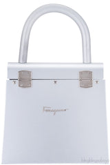 Silver Metal Vintage Mini Bag