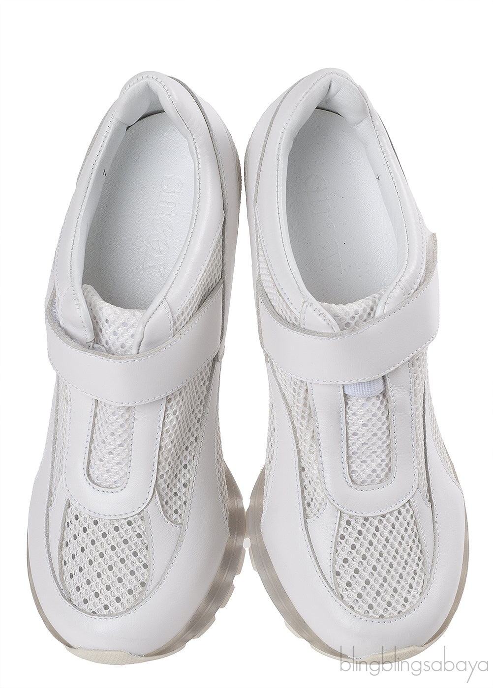 SNEEX THE TEPPER HY-HEEL SNEAKER WHITE