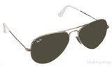 RB 3025-001/3K Aviator Large Metal Sunglasses