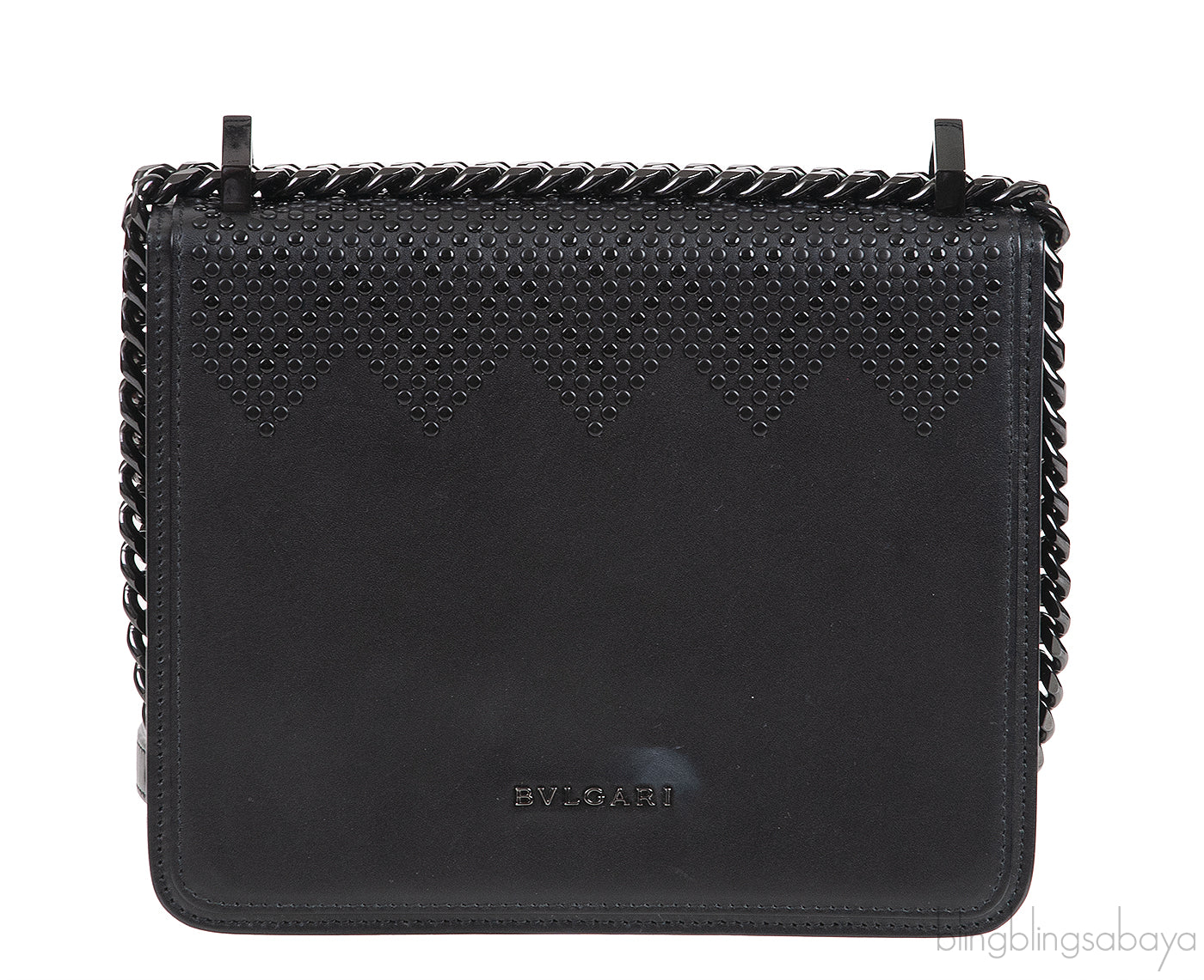 X Nicholas Kirkwood Black Serpenti Forever Crossbody Bag