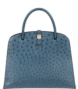 Blue Roy Ostrich Dalvy 30 Bag PHW