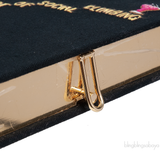 The Art of Social Climbing Book Clutch