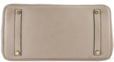 Birkin 35 Gris Tourterelle GHW