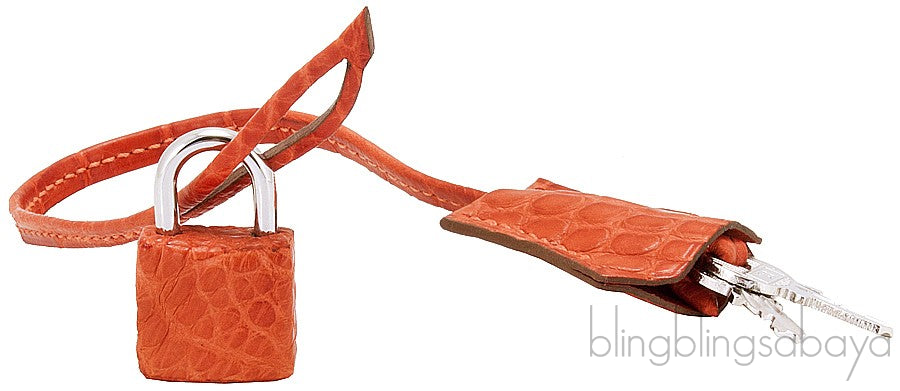 Birkin 35 Geranium Matte Crocodile