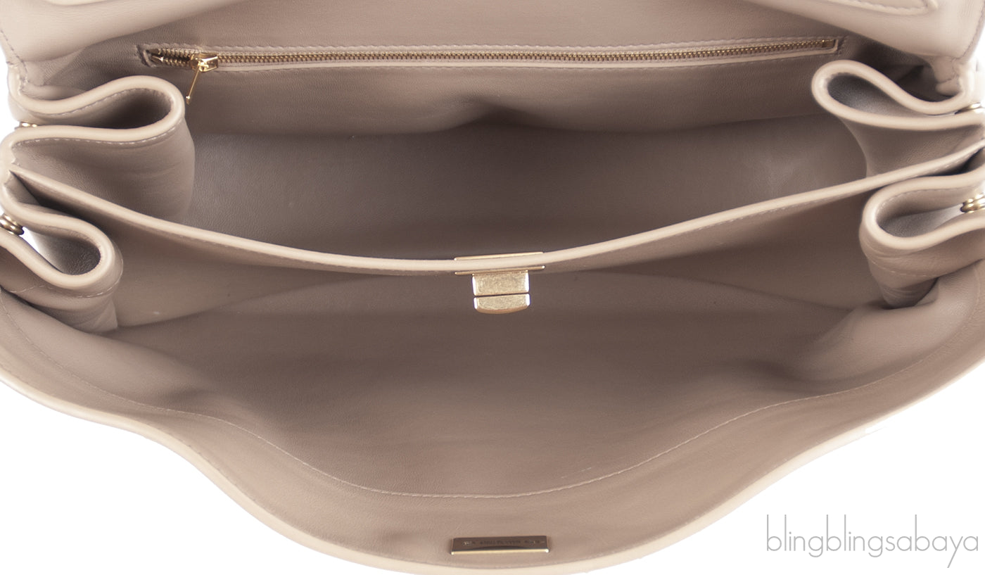 Balenciaga Cream Rodeo Medium Handbag