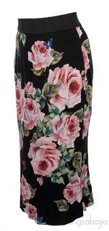 Floral Print Skirt