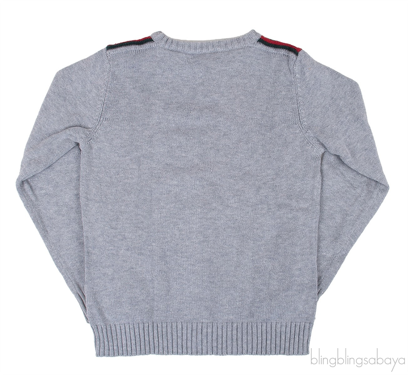 Grey Cotton Kids Sweatshirt