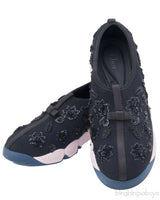 Floral Black Fushion Sneakers