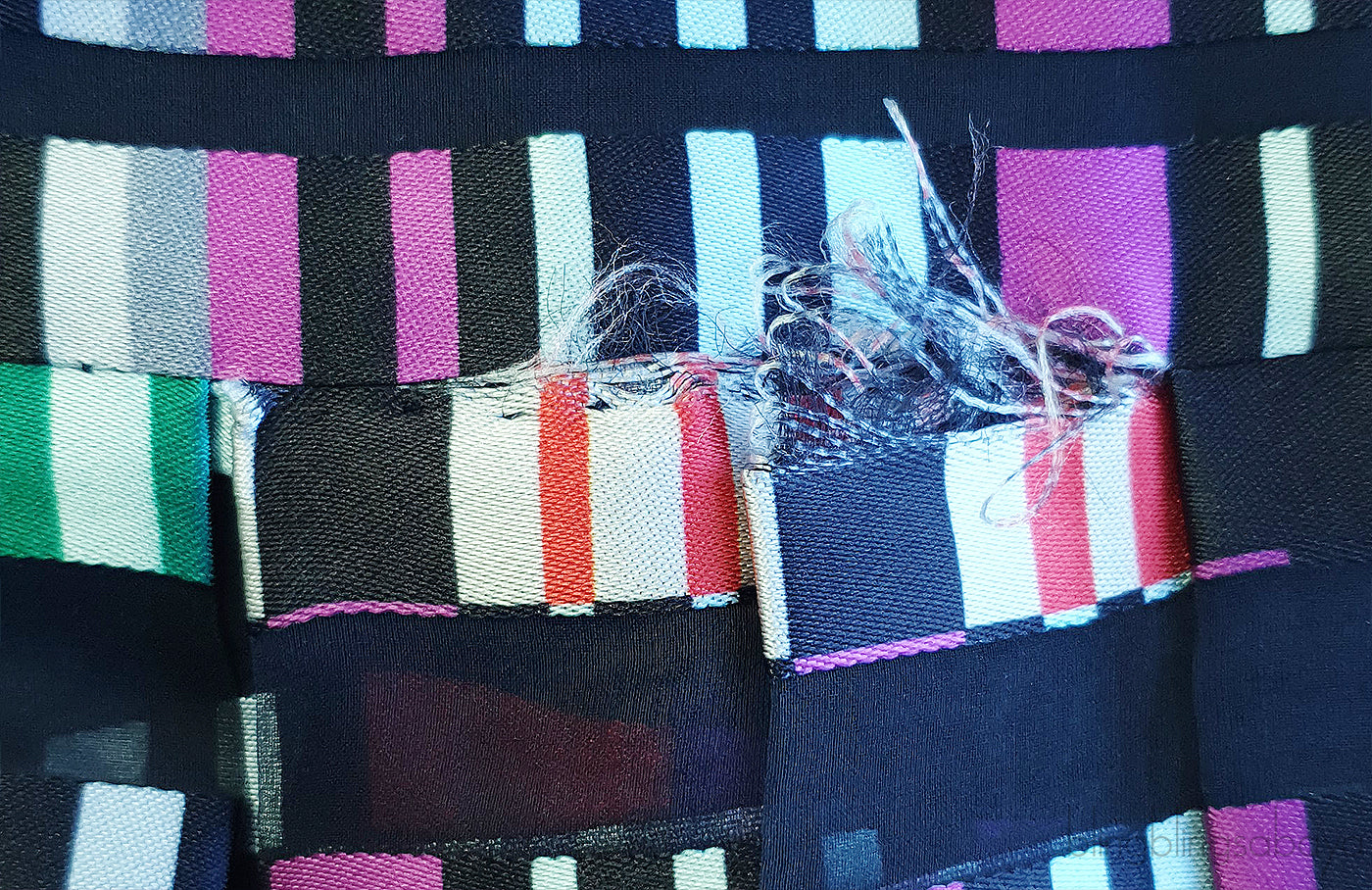 Multicolor Fendi Pleated Skirt