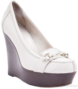 Leather Wedge Loafer