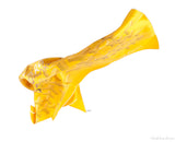 Silk Goyardine Yellow Scarf