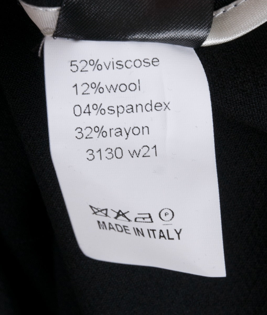 Pipe Detail Belt Coat