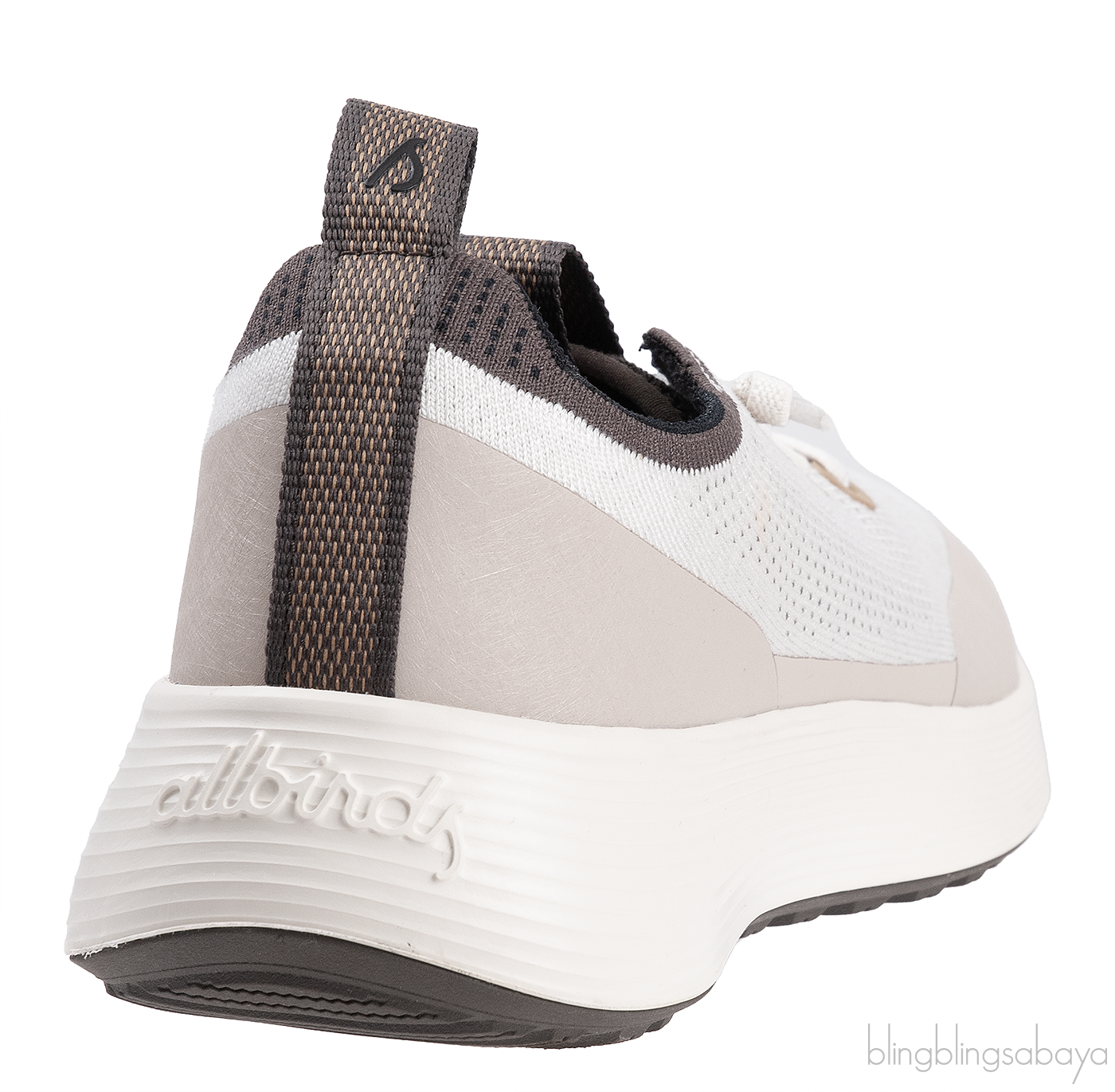 Allbirds Womens Tree Runner Go White/Grey Sneakers