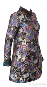 Valentino Butterfly Print Bambolina Dress