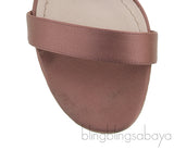 Old Rose Strappy Sandals
