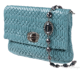 Cloquet Cyan Blue Stage Clutch Bag