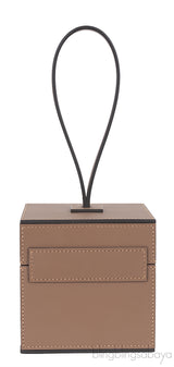 Mini Vanity Case Etoupe Clutch Bag