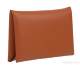 Calvi Gold Epsom Card Holder