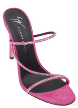 Pink Julianne Crystal Embellished Sandals