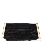Dolce & Gabbana Miss Lady Black Satin Clutch