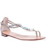Crystal Flat Sandals