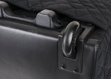 Black Quilted Nylon Cocoon Trolley Rolling Case