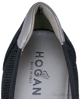 Silver Cap Toe Ballet Flat