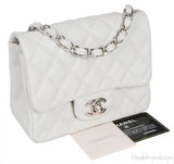 Mini Off-white Square Shoulder Bag