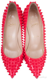 Pigalle Spikes Hot Pink Pump