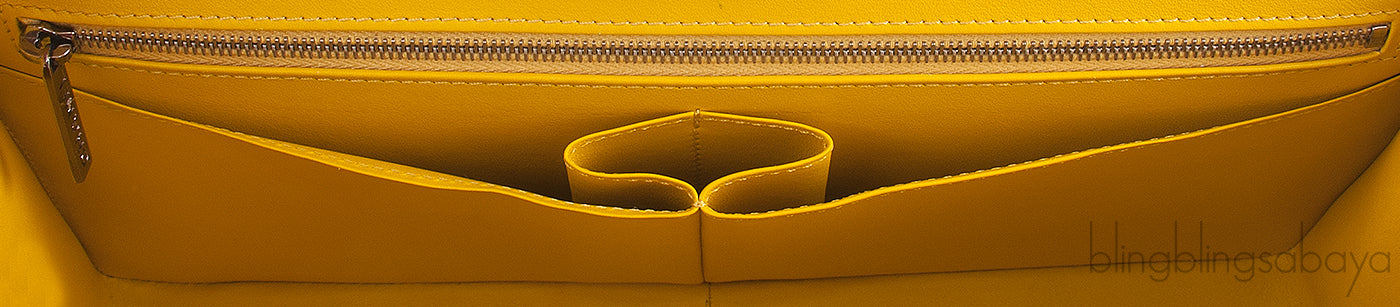 Yellow Crocodile Double Flap Jumbo