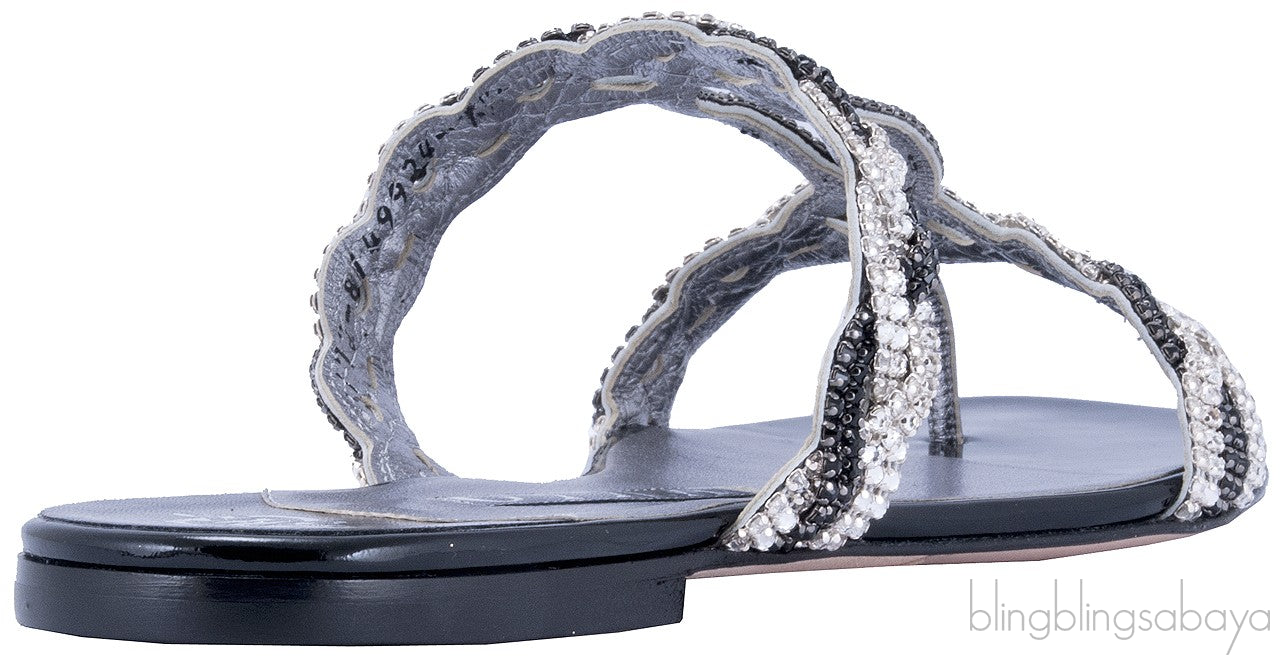 Gina Isabel Jewelled Flat
