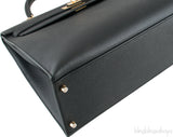 Kelly 35 Black Epsom Sellier GHW