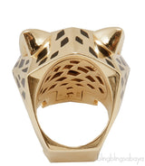 Yellow Gold Panthere Head Ring